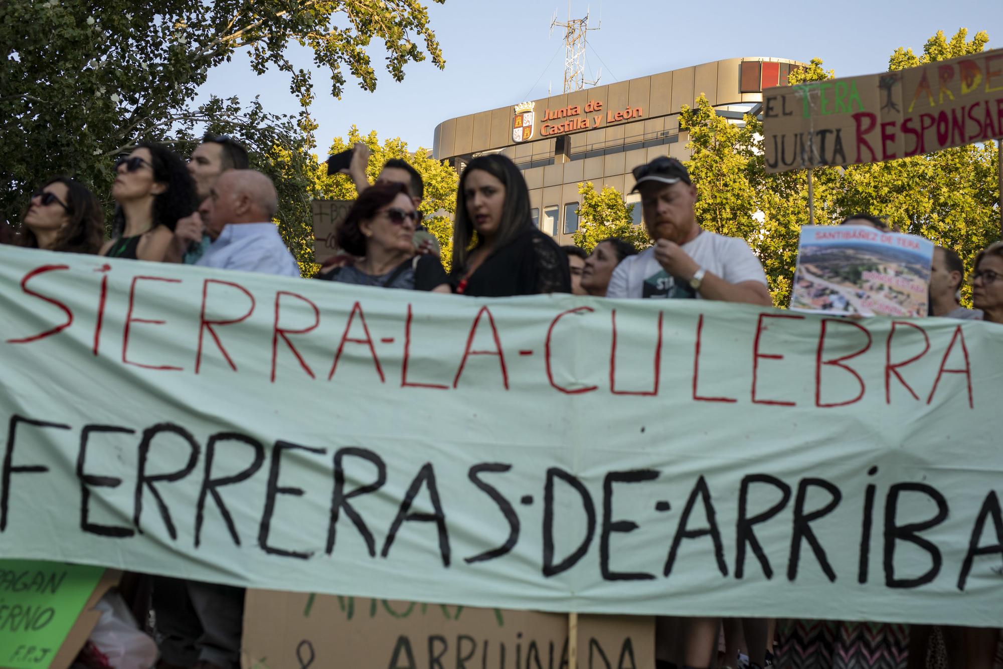 Manifestación Zamora Incendios forestales 28-07-2022 - 6